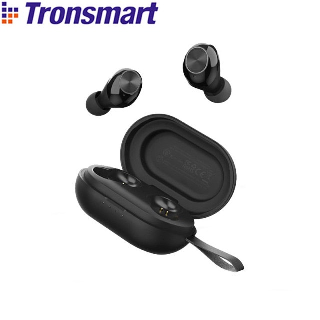 Tai nghe Bluetooth Tronsmart Spunky Beat không dây 5.0 chống nước IPX5 tích hợp công nghệ hủy tiếng ồn cao cấp dùng cho điện thoại máy tính bảng