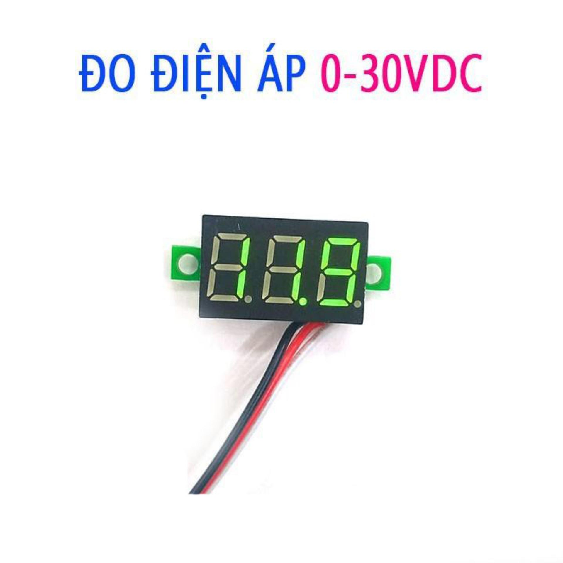 Đồng hồ đo điện áp 0-30vdc