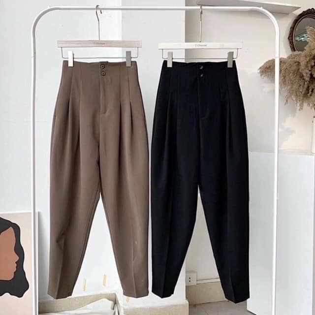 Quần baggy cạp cao liền chất siêu mát hothit 2021- shopnamzin