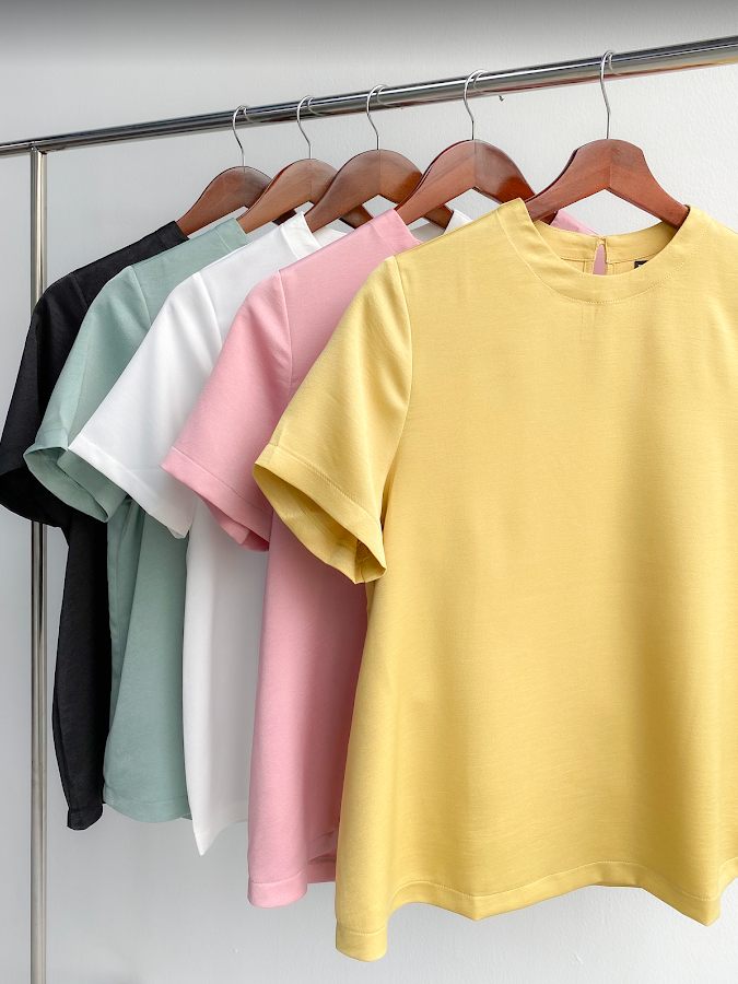 Áo t-shirt lụa vivi - đing đang
