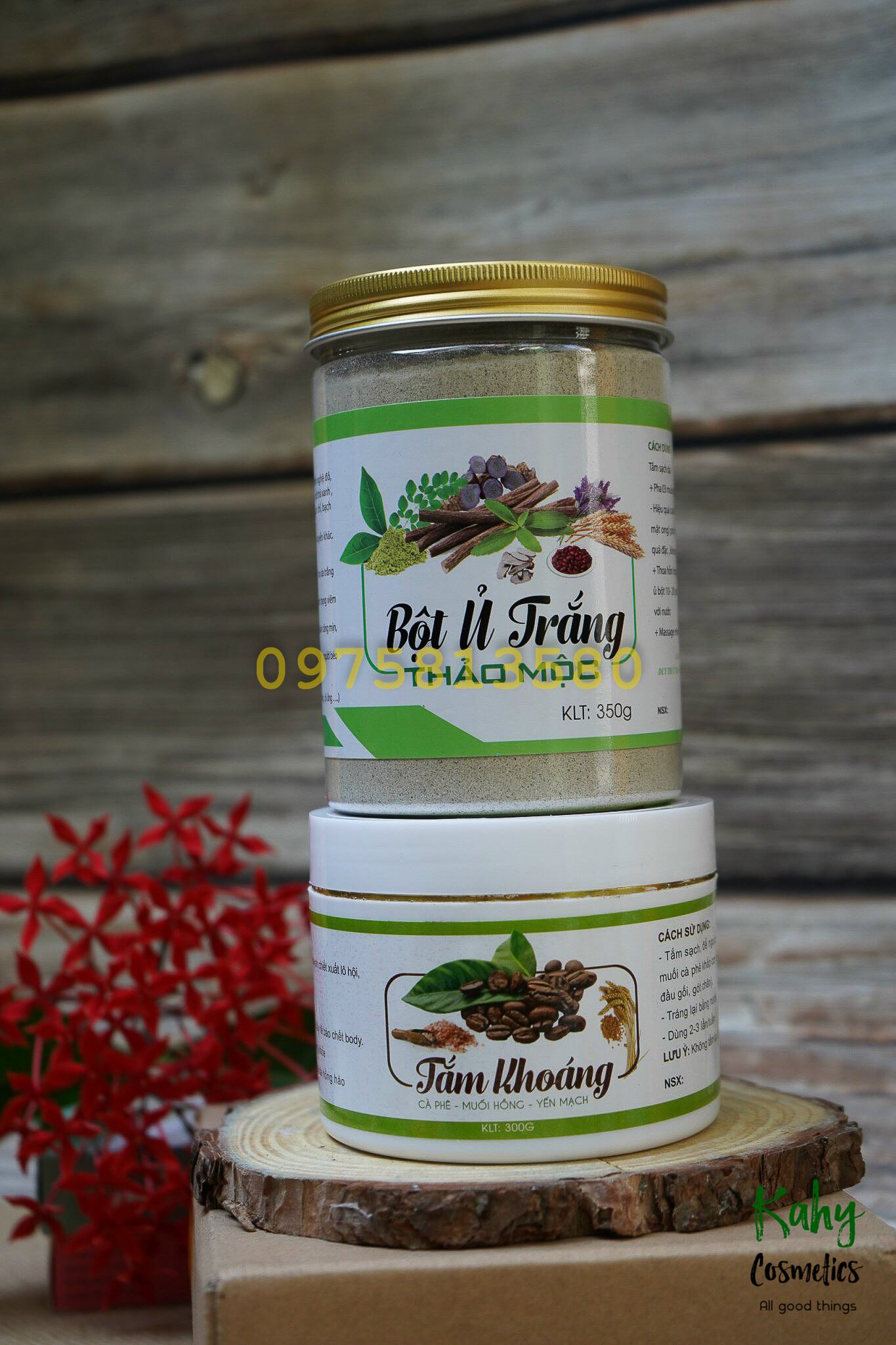 Tẩy da chết body thảo mộc thiên nhiên cà phê, muối hồng, yến mạch cho làn da mịn màng, thơm dịu