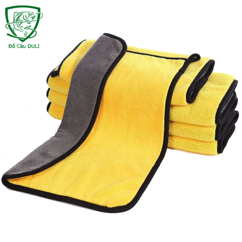 Khăn Lau Microfiber đa năng khăn lau xe ô tô dụng cụ câu đài khăn lau cần câu - Duli