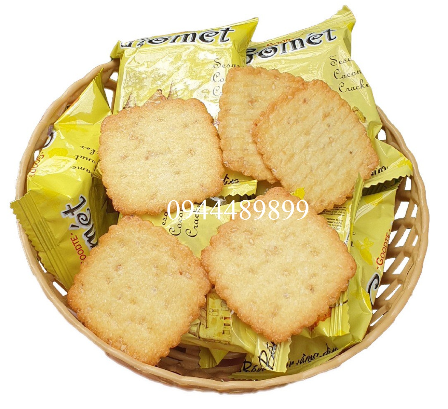 [Quà Tết 2022] Bánh Quy Mặn Vừng Dừa Bảo Hưng 100g / 250g / 500g / 1kg / -đồ ăn vặt-tết -bánh mứt tết