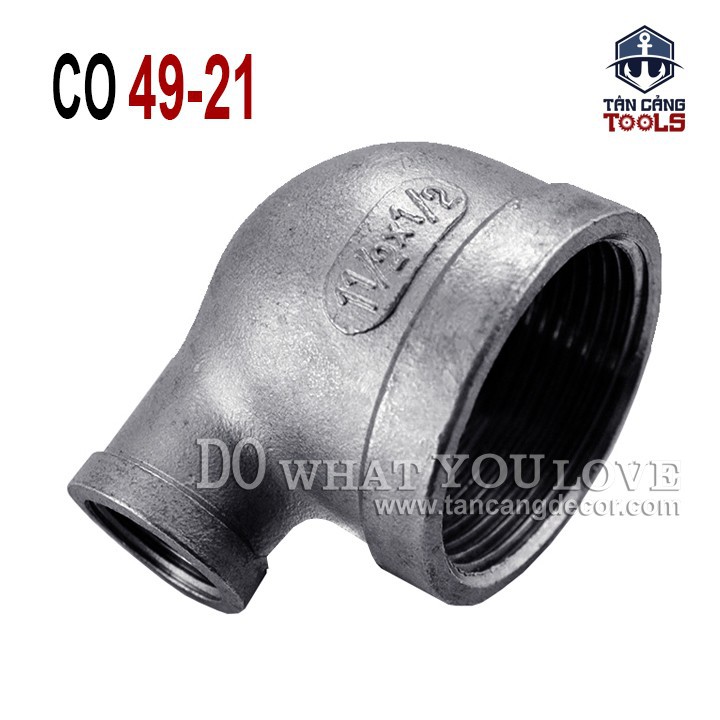 Co Điếu Ống Nước 49-21 - Thép Mạ Kẽm