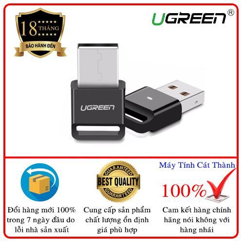 Thiết bị USB thu Bluetooth 4.0 UGREEN US192 30524 (Đen)