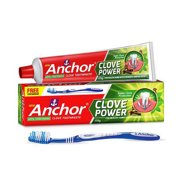 Kem đánh răng Anchor chiết xuất từ đinh hương trị hôi miệng