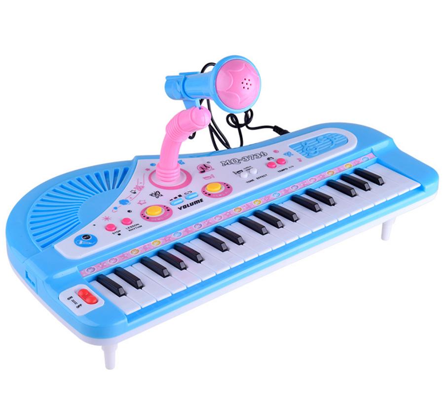Đàn organ điện tử kèm micro