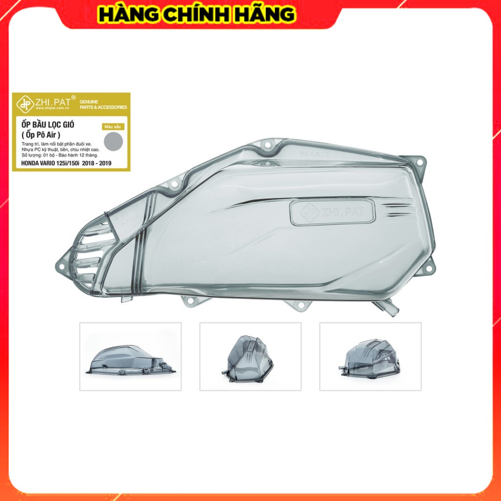 Ốp bầu lọc gió trong suốt zhipat vario / click / ab /ab 2020