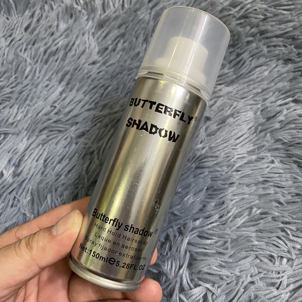 Keo xịt tóc giữ nếp Siêu Lâu Butterfly Shadow 150ml