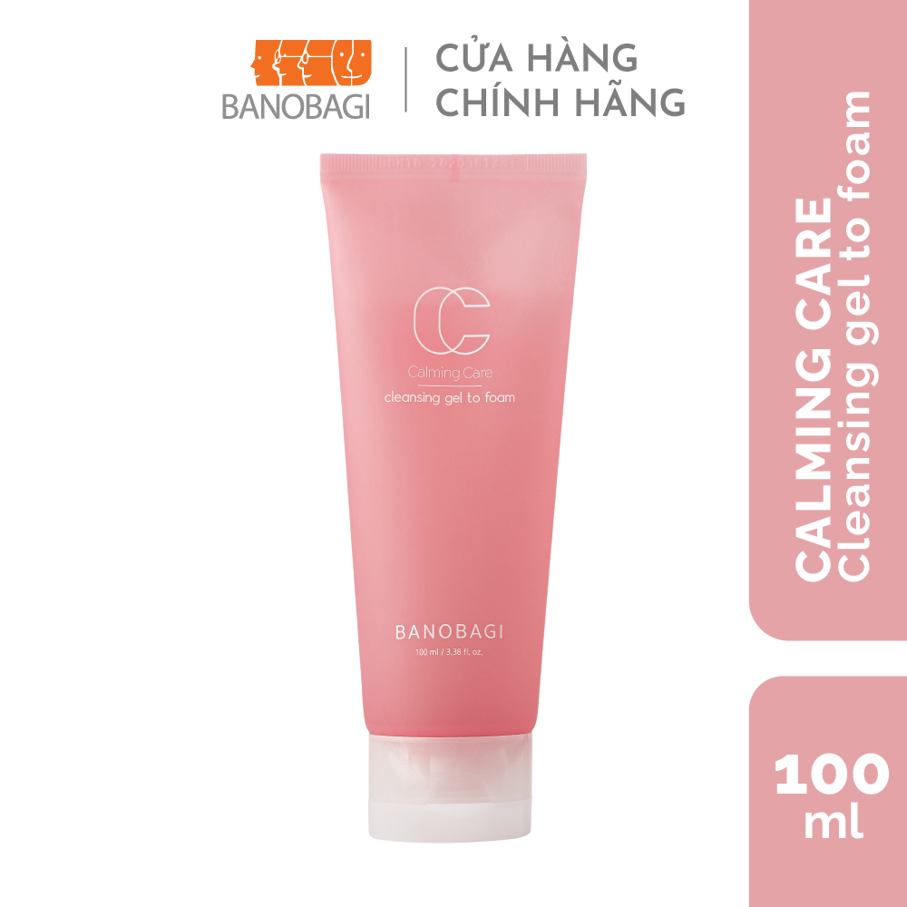 Sữa rửa mặt Banobagi Calming Care 100ml Cho Mọi Loại Da