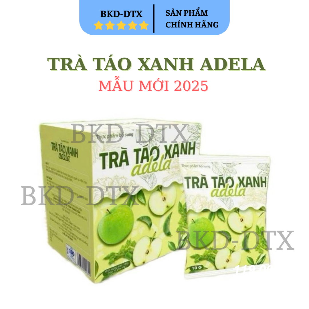 Trà Táo Xanh Adela Giảm Cân Thải Mỡ An Toàn Hiệu Quả