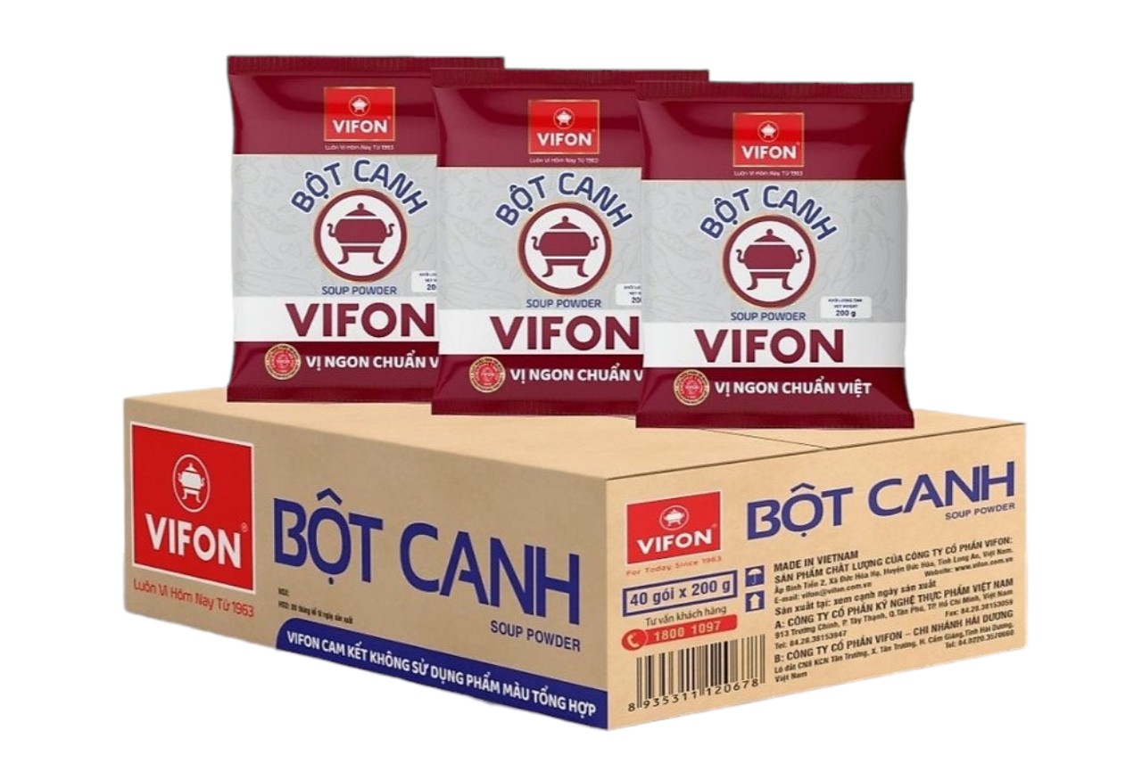 Combo 5 gói bột canh cao cấp vifon 200gr x 5 gói