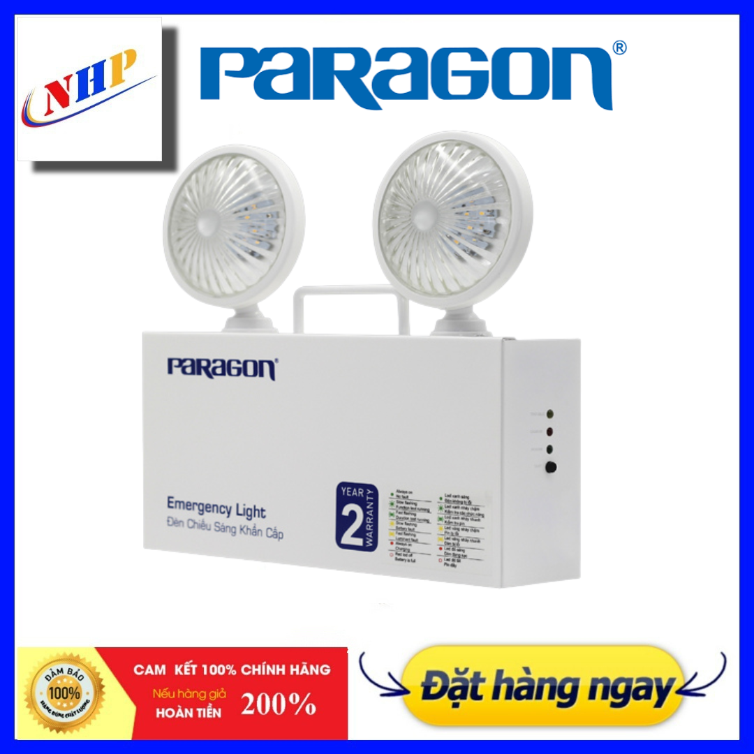 Đèn sạc Led chiếu sáng thoát hiểm khẩn cấp Emergency Paragon PEMD21SW