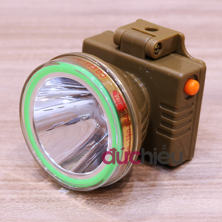 [ Siêu chống nước ] Đèn pin đội đầu siêu sáng dành cho thợ lặn ( ánh sắng vàng hoặc trắng )  Đức Hiếu Shop