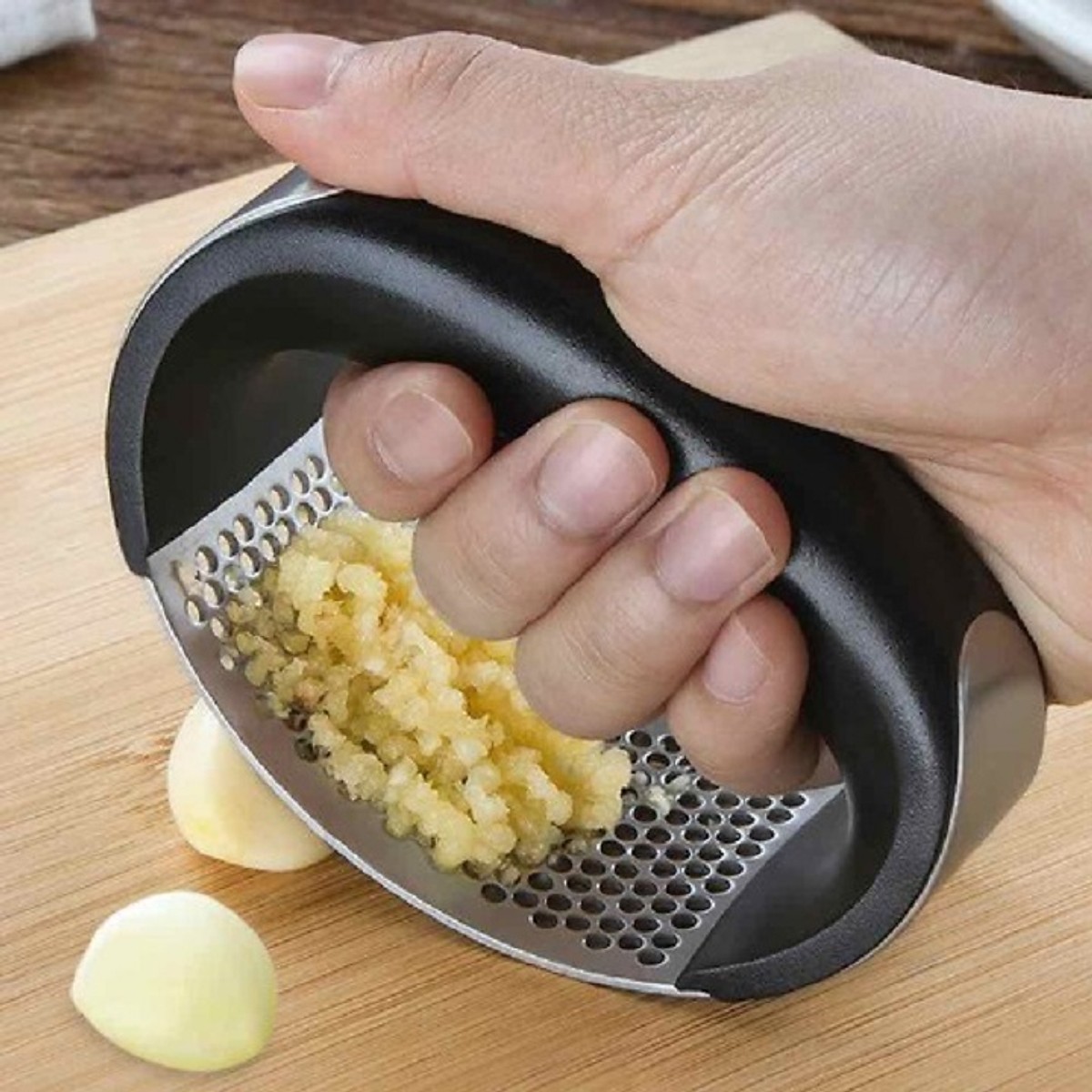 Dụng cụ ép hành tỏi, nghiền tỏi cao cấp - Loại lăn