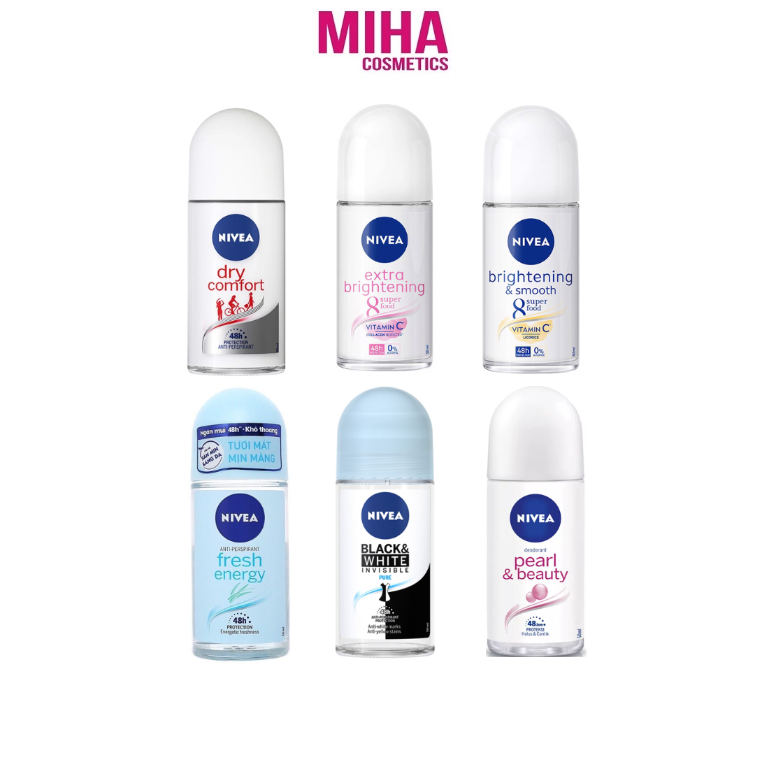 Lăn Khử Mùi Nữ Nivea 50ml