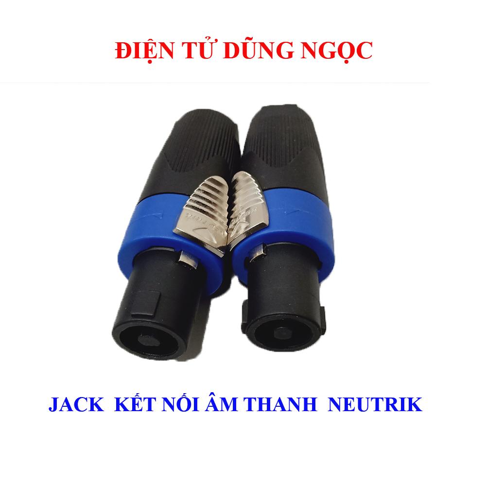 Zắc cắm loa nutrik
