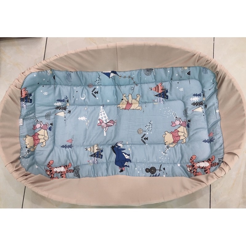 Đệm Bọc Nôi Tre Vừa Cho Tất Cả Size Nôi