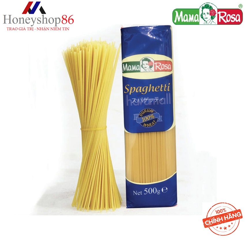 Mì spaghetti mama rosa 500g honeyshop86