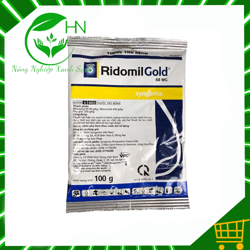 Ridomil gold 68wg thuốc trừ bệnh 100g