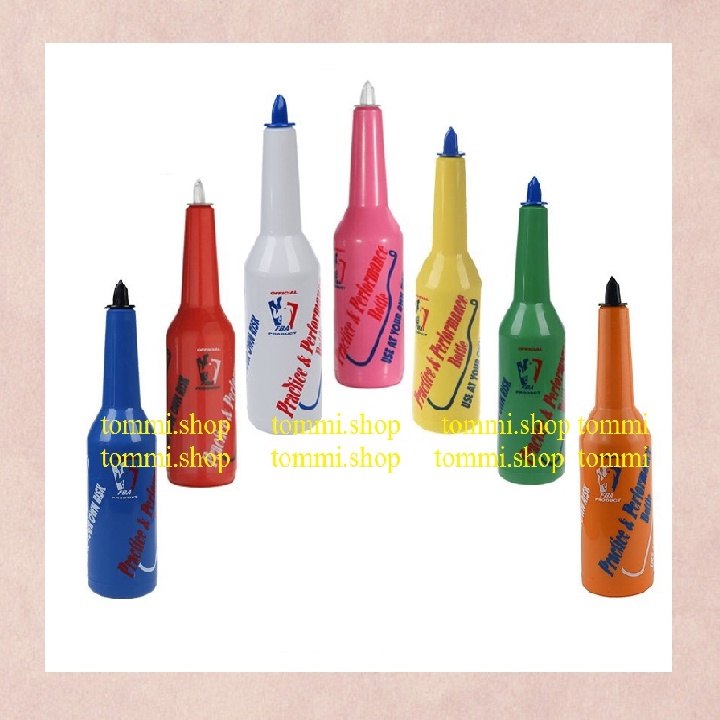 Bình tập biểu diễn pha chế bằng nhựa - dụng cụ pha chế