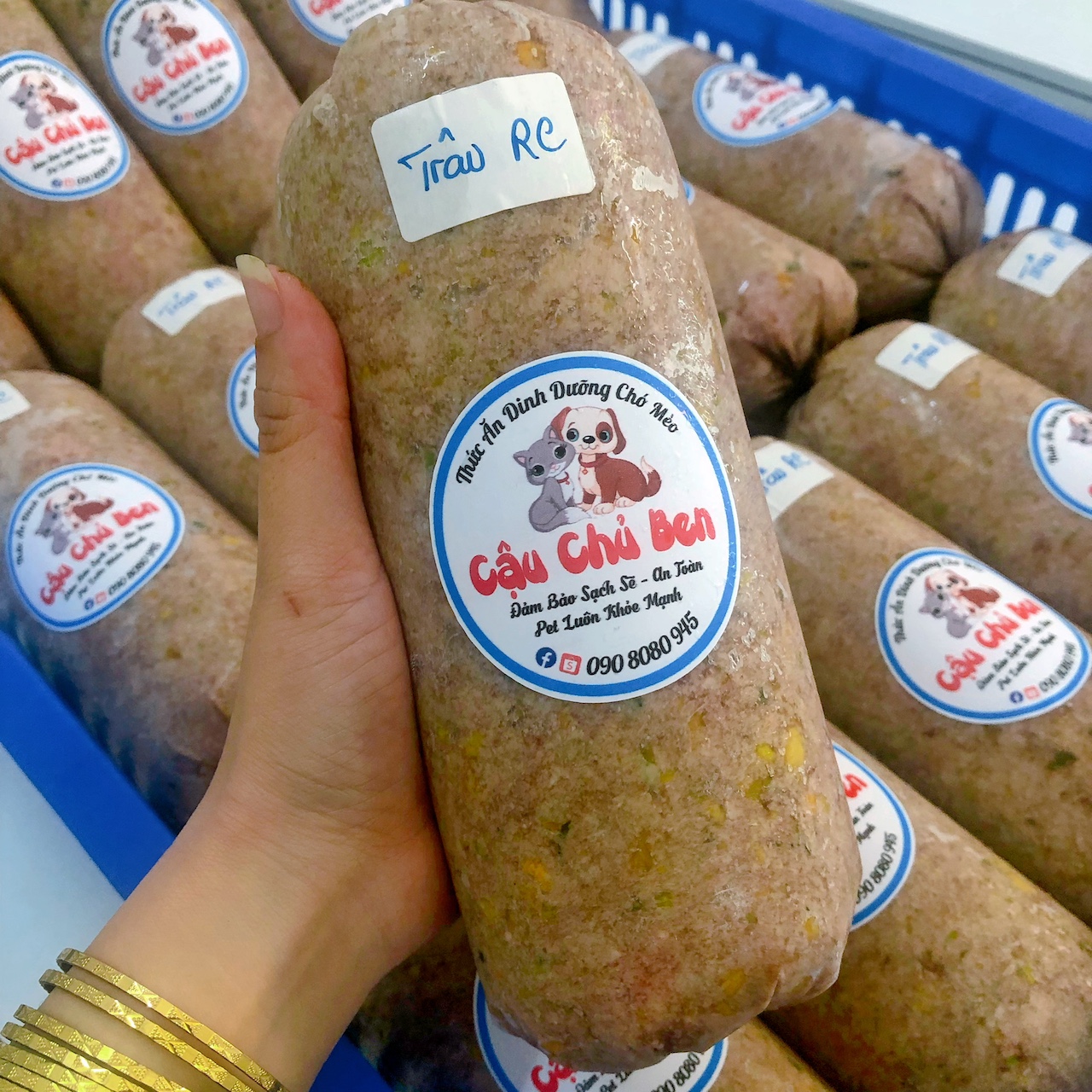 TRÂU XAY RAU CỦ - Hàm Lượng Dinh Dưỡng Cao