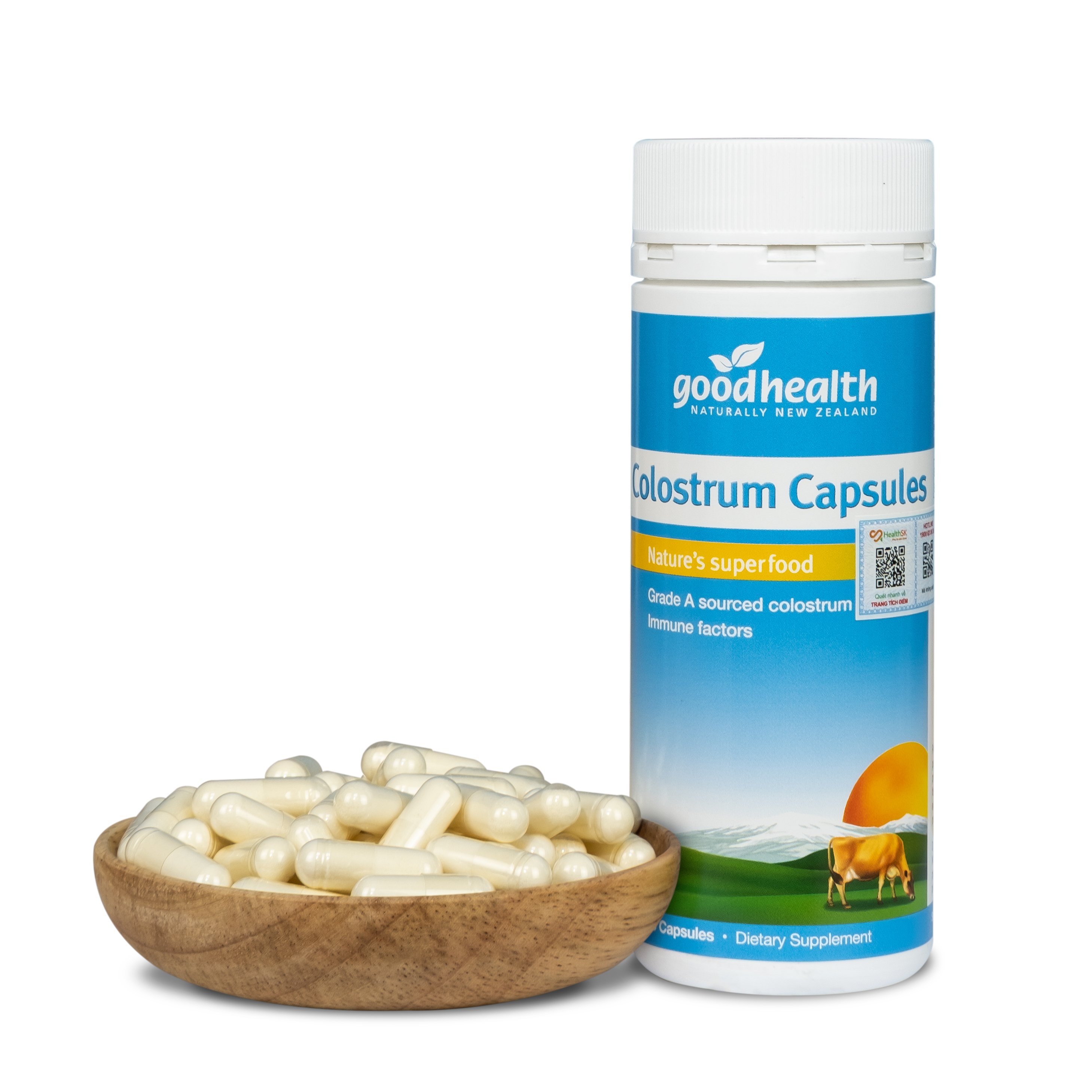 Sữa non GoodHealth Colostrum Capsules hỗ trợ tăng cường sức đề kháng (90  viên) - Tăng cường hệ miễn dịch, tăng cường sức đề kháng | Lazada.vn