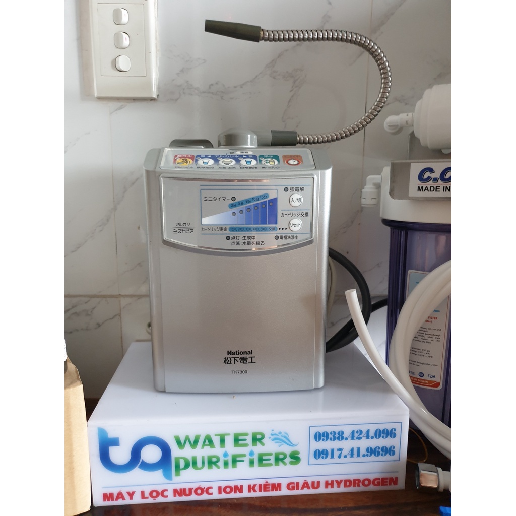 Máy lọc nước điện giải ion kiềm national tk7300, tk7105