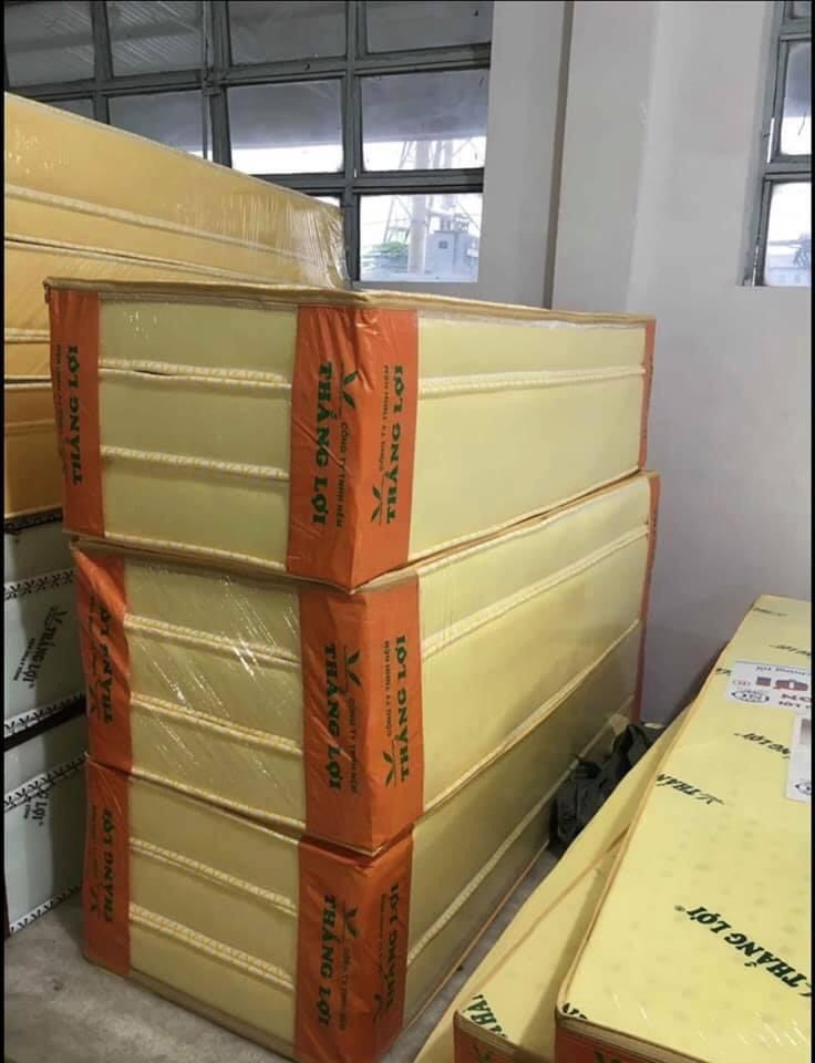 Nệm cao su non gấp 3 Thắng Lợi kích thước 1m2x2mx10cm
