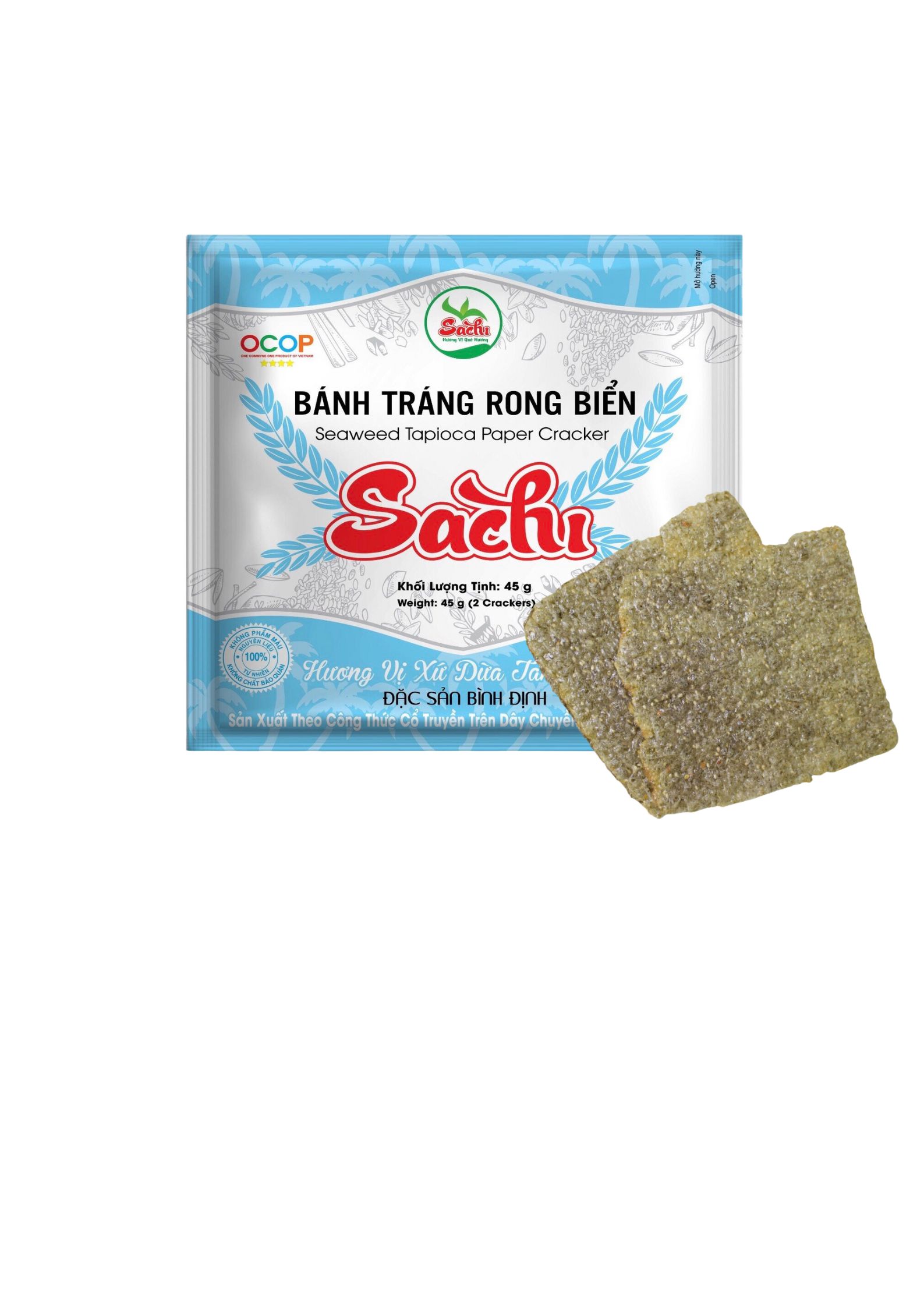 Bánh tráng Rong Biển Sachi 5 gói