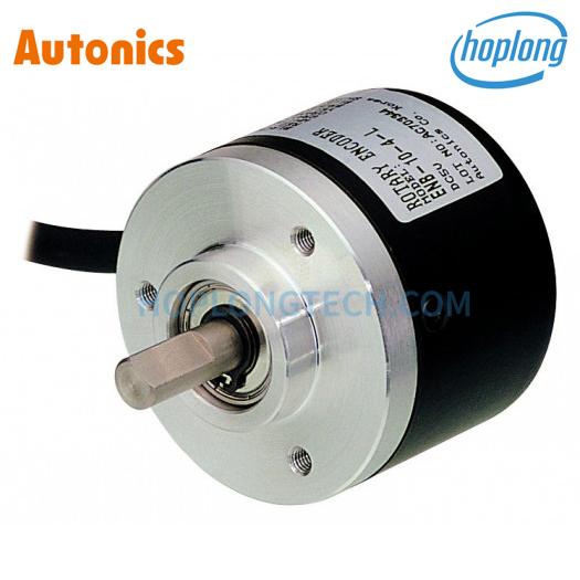 E40s6-1024-3-t-24 bộ mã hóa vòng quay autonics loại trục phi 6mm 1024 xung ngõ ra totem 12-24vdc