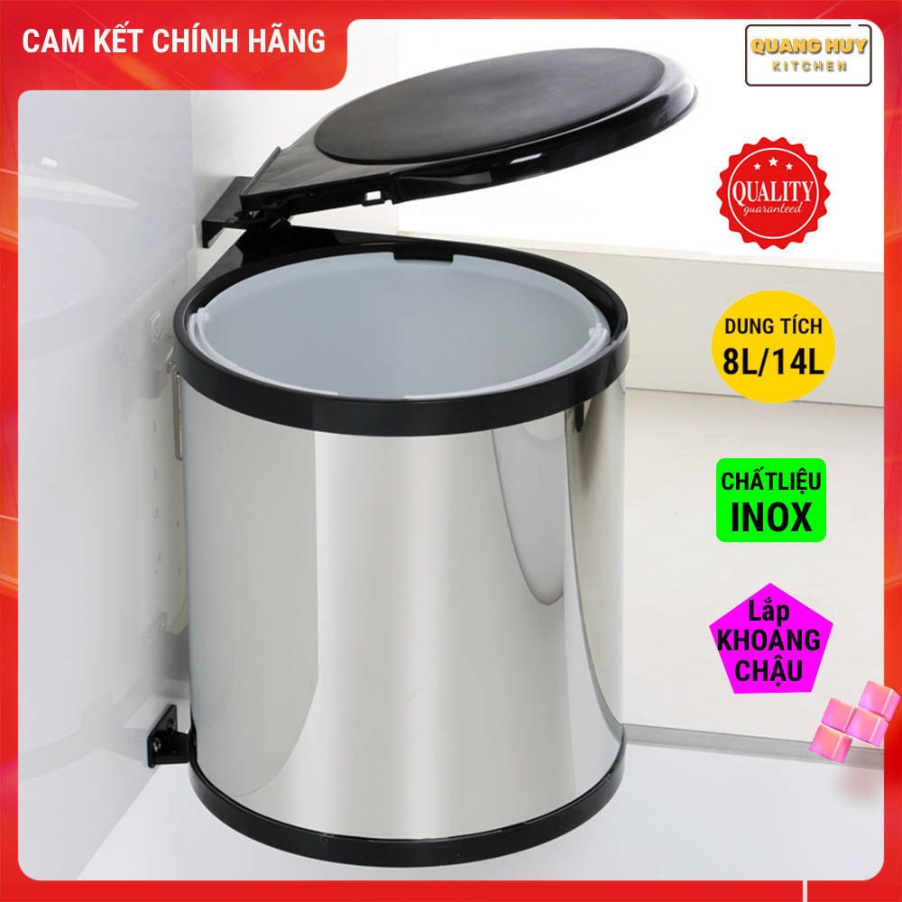 Thùng rác thông minh gắn cánh tủ bếp giá rẻ