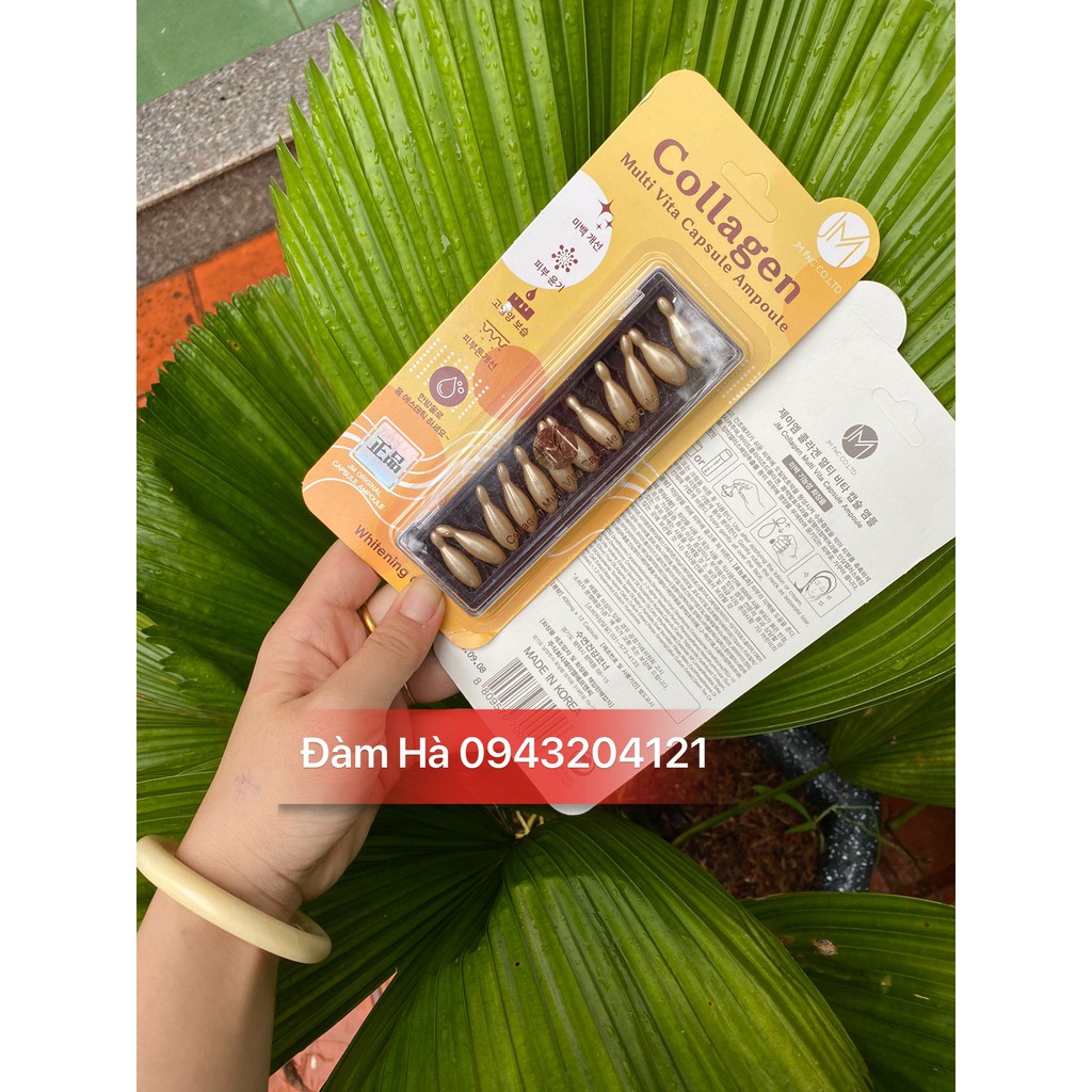Vỉ 12 Viên Serum Collagen Tươi Jm Multi Vita Capsule
