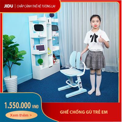 Mẫu ghế chống gù cho bé JD-506 - Ghế Học Sinh Chống Gù Cận Cao Cấp Dễ Điều Chỉnh