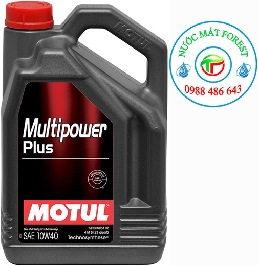 Dầu nhớt xe ô tô motul multipower plus 5w30 sp 4l & 10w40 sp 4l , 5l