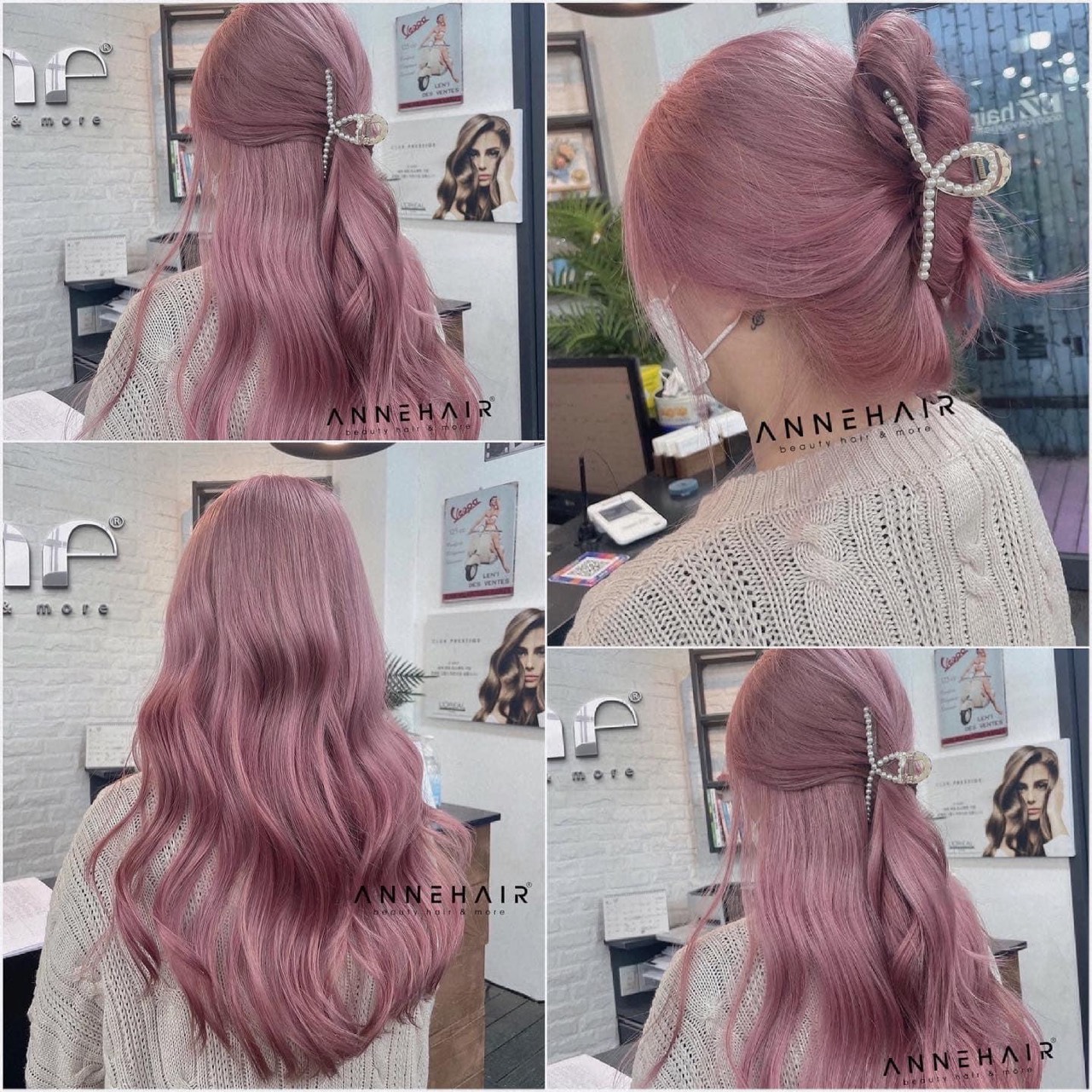 Thuốc nhuộm tóc màu Tím Hồng Baby Pink là lựa chọn không thể tuyệt vời hơn cho một phong cách táo bạo và cá tính. Xem hình ảnh và tạo cảm hứng cho sự thay đổi ngoạn mục của tóc bạn.