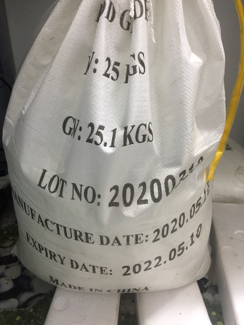 BỘT KHAI NHÀ YẾN BAO 25KG