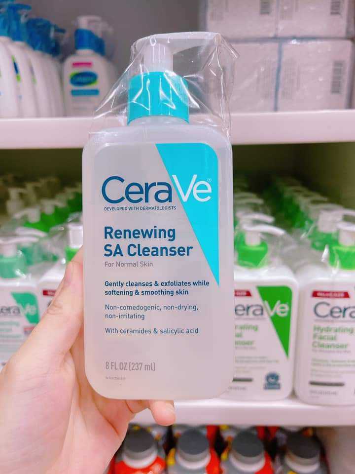 Sữa rửa mặt CeraVe Renewing SA Cleanser Salicylic Acid