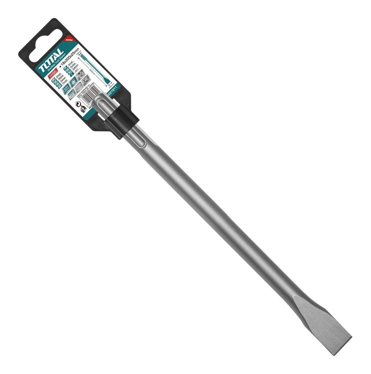 Mũi đuôi dẹp 5 khía 18x400mm total tac15221821