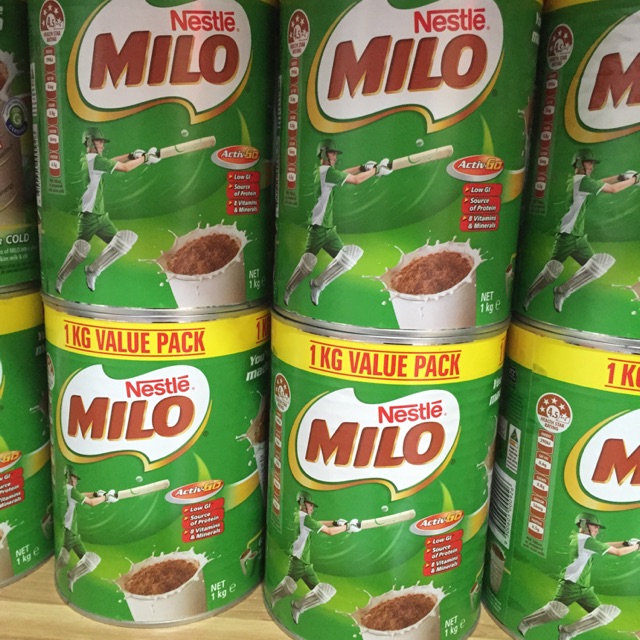 Sữa Milo của Úc