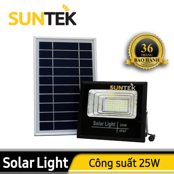 Đèn năng lượng mặt trời suntek 25w - stk25w - bảo hành 36 tháng