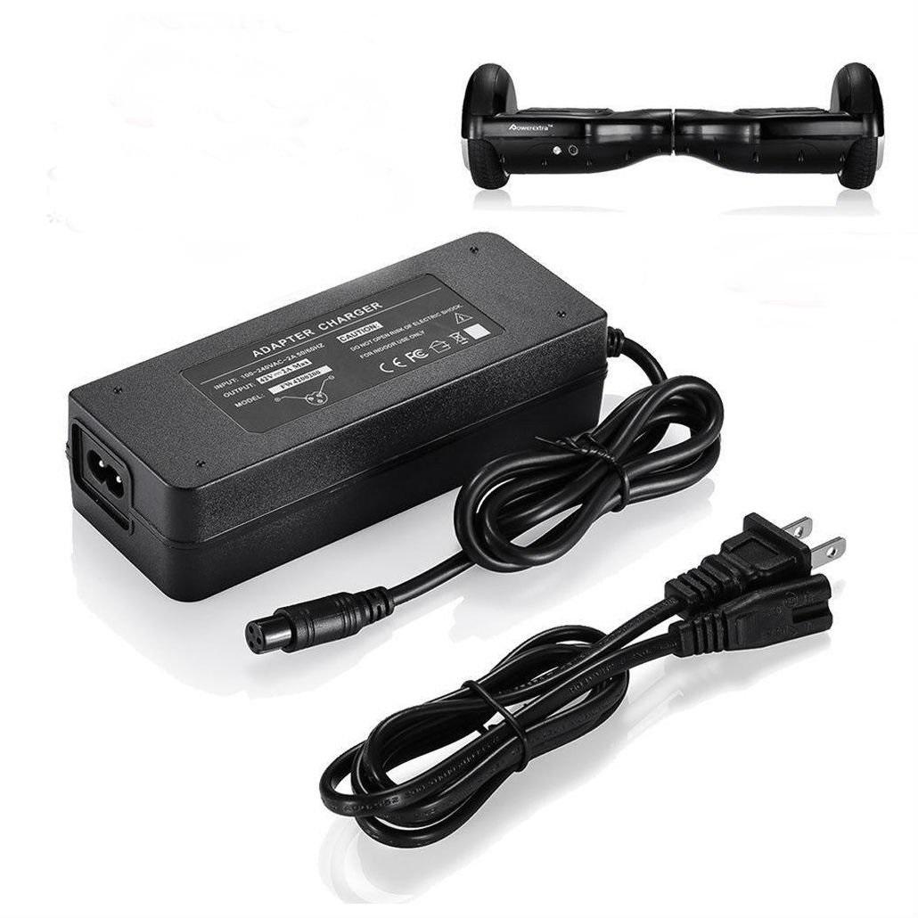 Adapter 42v 2a sạc xe điện cân bằng và pin li-ion 10s