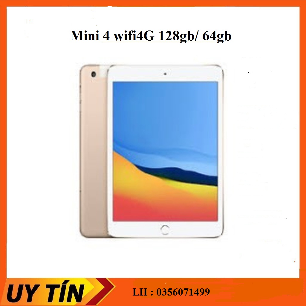 Máy tính bảng lpad mini 4 wìi 4G wifi sài sim 128GB  chính hãng, zin nguyên bản