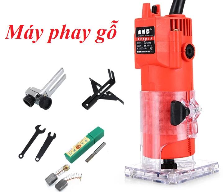 Máy phay gỗ  may phay go may soi go Máy phay gỗ là thiết bị hữu dụng dành cho các xưởng cơ khí, mộc và cả hộ gia đình khi cần sản xuất, chế tác các vật dụng. Máy có công suất 300W