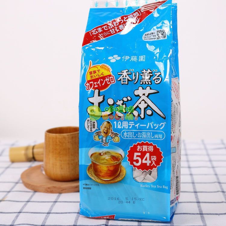 Trà lúa mạch mugi itoen túi 54 gói nhật bản