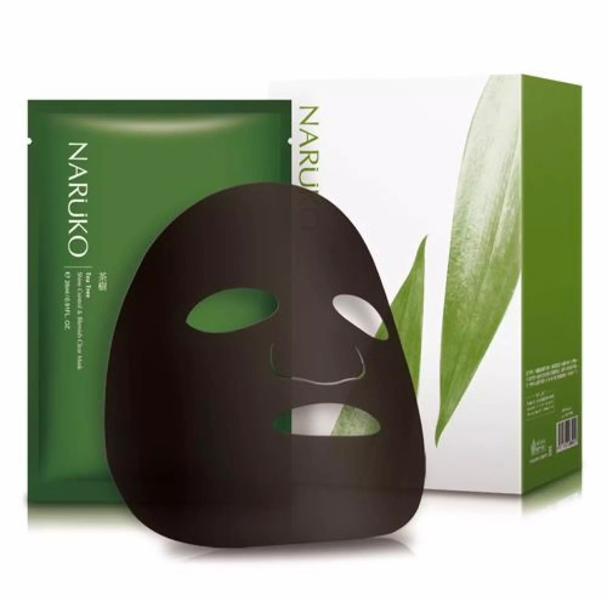 Mặt Nạ Kiểm Soát Dầu và Mụn Naruko chiết xuất Tràm Trà Tea Tree Shine Control and Blemish Clear Mask Bản Đài
