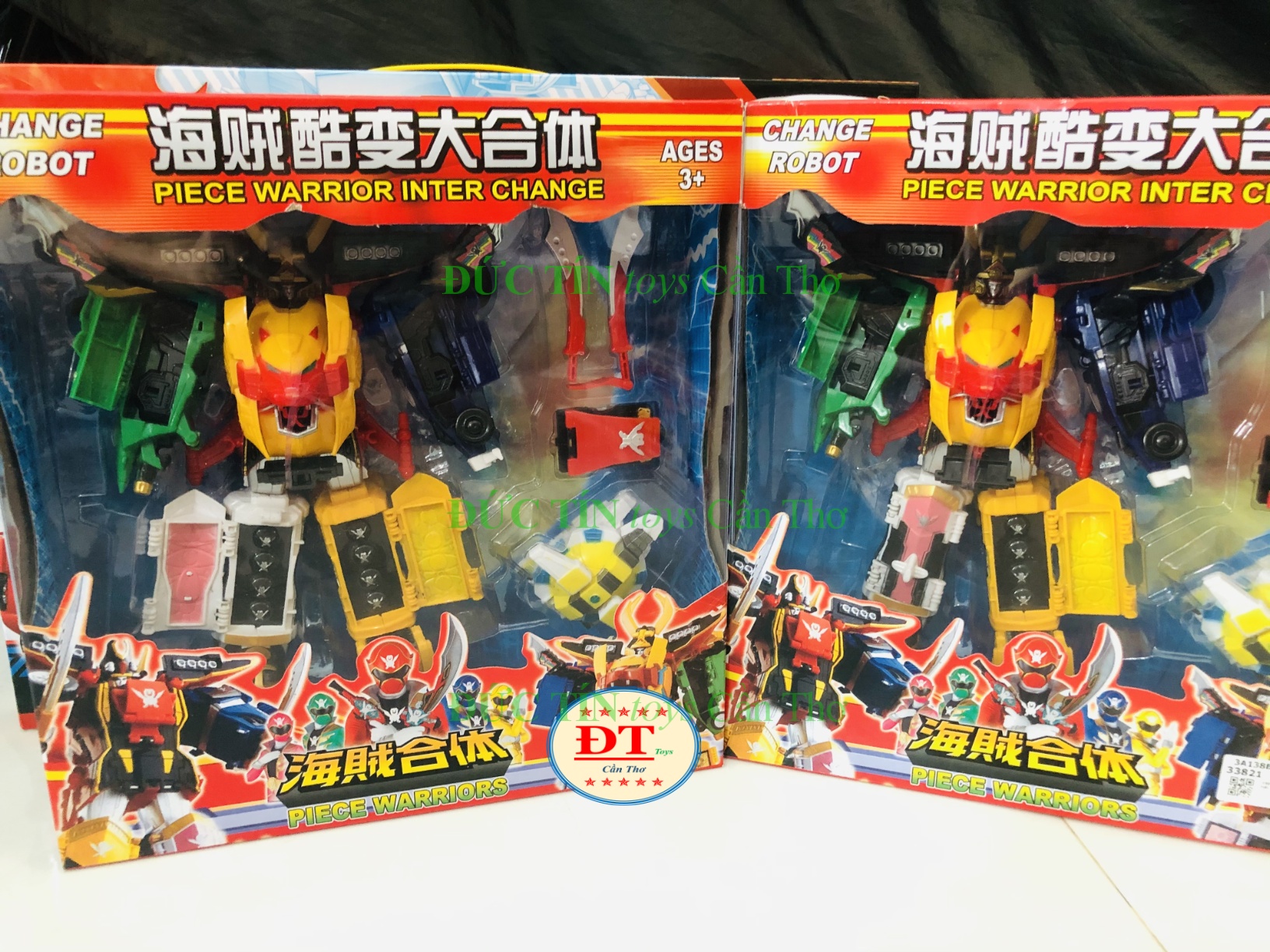 ĐỒ CHƠI HỘP RÁP ROBOT HẢI TẶC SƯ TỬ