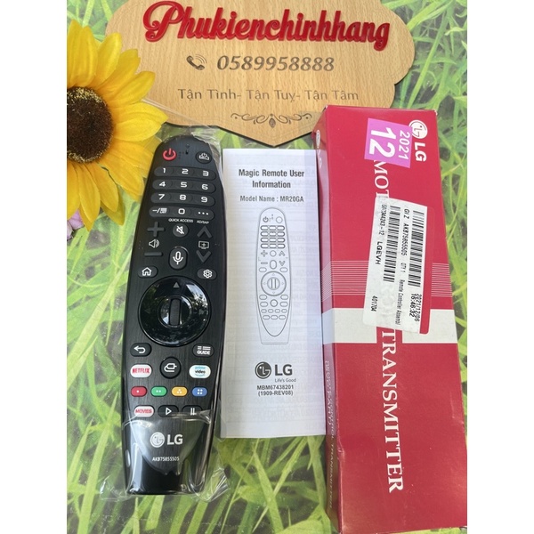 Remote tivi lg magic mr20ga- tương thích mr19ba-mr18ba-mr650a