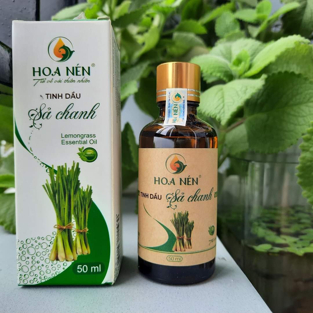 Tinh dầu sả chanh nguyên chất xông phòng, đuổi muỗi 50ml