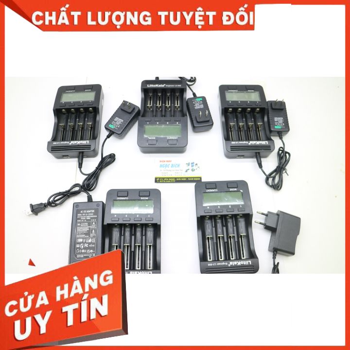 Sạc Pin Liitokala Lii-500 18650/26650 Sạc Thông Minh Đo Nội Trở Và Dung Lượng Pin